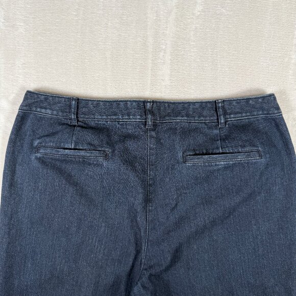 Talbots Heritage Jeans Women Size 16 33 Boot Cut High Rise Cotton Blend Denim - Picture 9 of 10